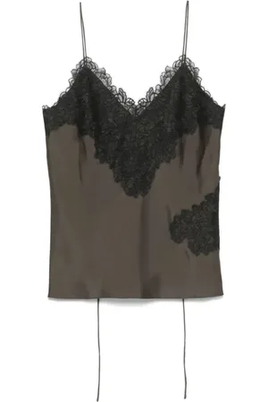 Rohe Damen, Oberteile, Schwarzk, MGröße: