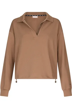 Liu Jo Damen, Sweatshirts & Hoodies, Braun, SGröße: