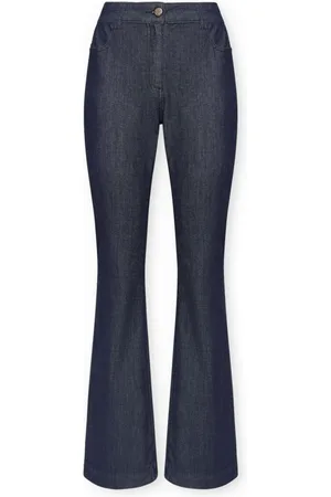 Elena Miro Damen, Jeans, Blau, 5XLGröße:
