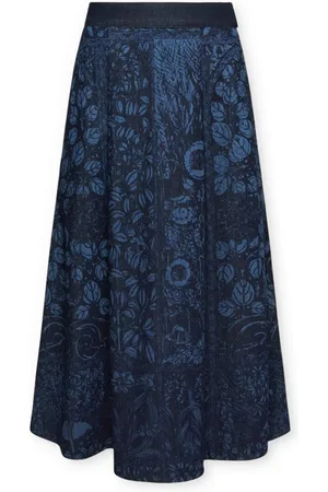 Elena Miro Damen, Röcke, Blau, 4XLGröße: