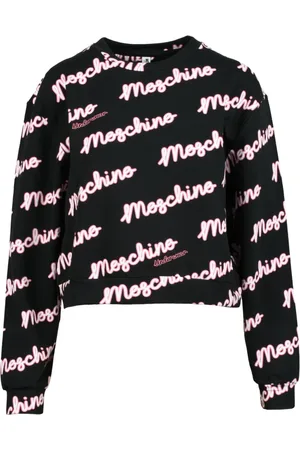 Moschino Damen, Sweatshirts & Hoodies, Schwarzk, LGröße: