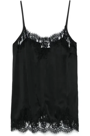 ERMANNO SCERVINO Damen, Oberteile, Schwarzk, SGröße: