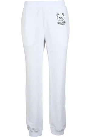 Moschino Damen, Hosen, Weiß, MGröße: