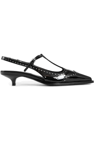 Miu Miu Damen, Schuhe, Schwarzk, 38 EUGröße:
