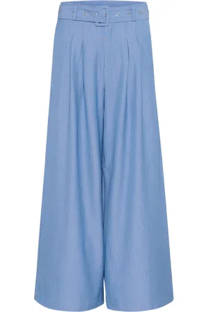 My Essential Wardrobe Damen, Hosen, Blau, MGröße:
