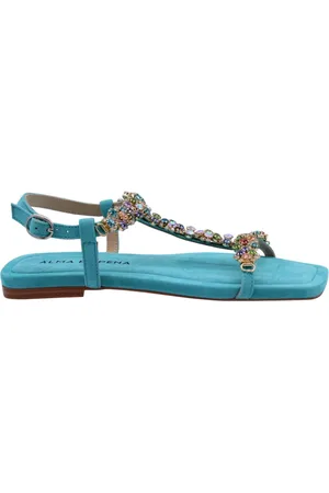 Alma en Pena Damen, Schuhe, Blau, 37 EUGröße: