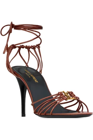 Saint Laurent Damen, Schuhe, Braun, 41 EUGröße: