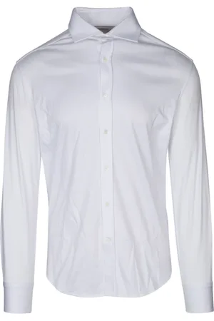 Brunello Cucinelli Herren, Shirts, Weiß, MGröße: