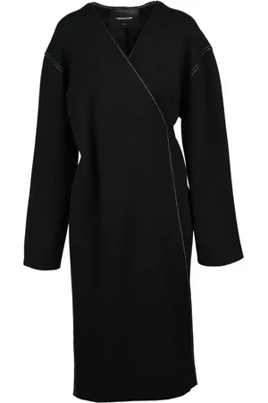 Fabiana Filippi Damen, Mäntel, Schwarzk, LGröße: