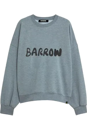 BARROW Damen, Sweatshirts & Hoodies, Blau, LGröße: