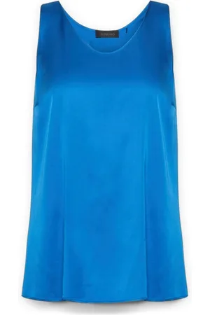 Elena Miro Damen, Oberteile, Blau, 3XLGröße: