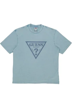 Guess Herren, Oberteile, Blau, MGröße: