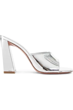 Amina Muaddi Damen, Schuhe, Grau, 35 EUGröße: