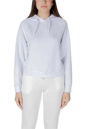 Armani Exchange Damen, Sweatshirts & Hoodies, Weiß, SGröße: