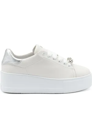 Frau Damen, Schuhe, Weiß, 38 EUGröße: