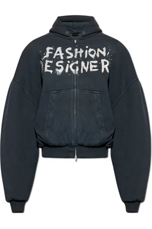Balenciaga Herren, Sweatshirts & Hoodies, Schwarzk, MGröße: