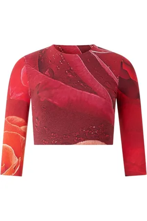 Roberto Cavalli Damen, Oberteile, Rot, SGröße: