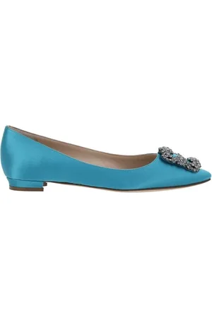 Manolo Blahnik Damen, Schuhe, Blau, 36 EUGröße: