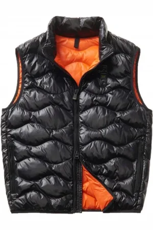 Blauer Herren, Jacken, Schwarzk, XLGröße: