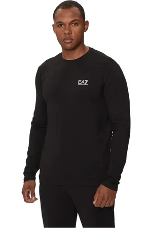 EA7 Herren, Oberteile, Schwarzk, SGröße: