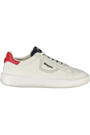 Blauer Herren, Schuhe, Weiß, 41 EUGröße: