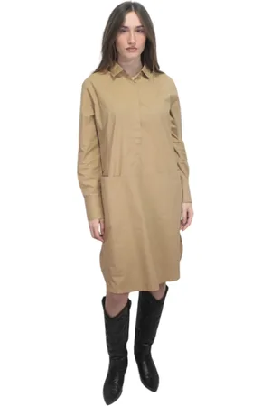 Blauer Damen, Kleider, Gelb, MGröße: