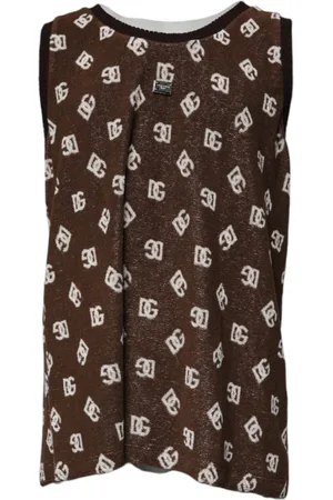 Dolce & Gabbana Damen, Oberteile, Braun, LGröße: