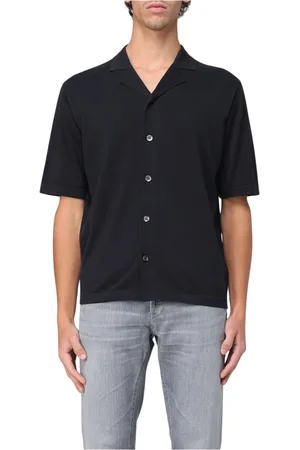 Aspesi Herren, Shirts, Schwarzk, SGröße: