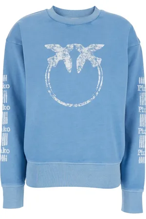Pinko Damen, Sweatshirts & Hoodies, Blau, XSGröße: