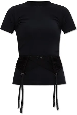 Balenciaga Damen, Oberteile, Schwarzk, MGröße: