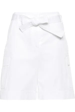 ELEVENTY Damen, Shorts, Weiß, SGröße: