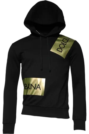 Dolce & Gabbana Unisex, Sweatshirts & Hoodies, Schwarzk, XSGröße:
