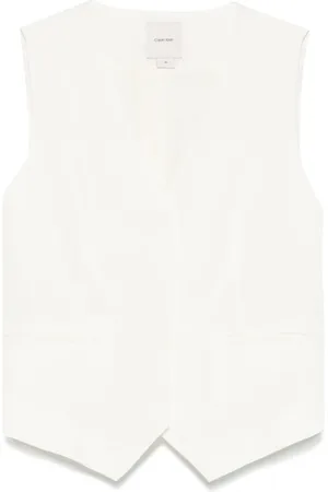 Calvin Klein Damen, Jacken, Weiß, 4XSGröße:
