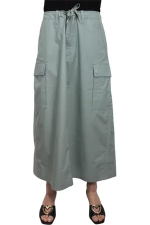 Blauer Damen, Röcke, Grün, W26Größe: