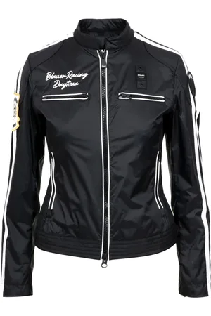 Blauer Damen, Jacken, Schwarzk, LGröße: