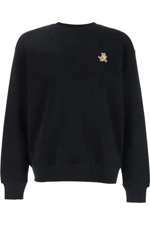 Maison Kitsuné Herren, Sweatshirts & Hoodies, Schwarzk, LGröße: