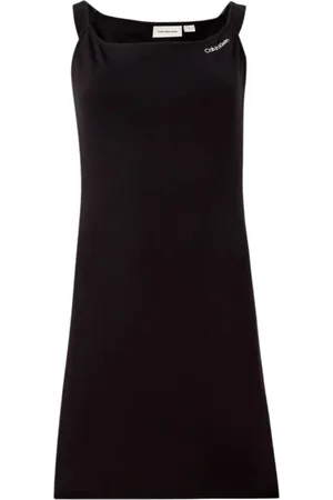 Calvin Klein Damen, Kleider, Schwarzk, LGröße: