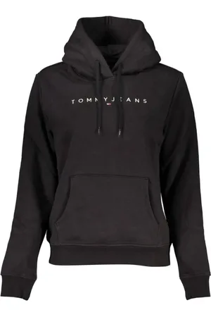 Tommy Hilfiger Damen, Sweatshirts & Hoodies, Schwarzk, MGröße: