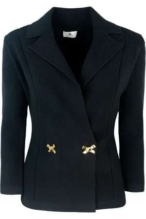 Elisabetta Franchi Damen, Strickwaren, Schwarzk, SGröße: