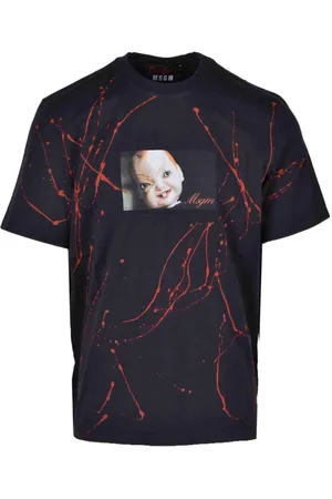 Msgm Herren, Oberteile, Schwarzk, MGröße: