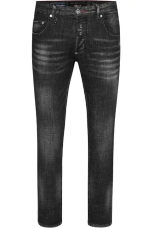 Philipp Plein Herren, Jeans, Schwarzk, W30Größe: