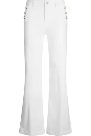 Liu Jo Damen, Hosen, Weiß, W32Größe: