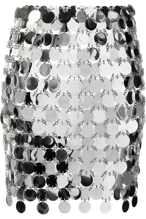 Paco rabanne Damen, Röcke, Grau, SGröße: