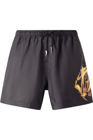 Roberto Cavalli Herren, Bademode, Schwarzk, 2XLGröße: