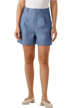 NOTRE-V Damen, Shorts, Blau, SGröße: