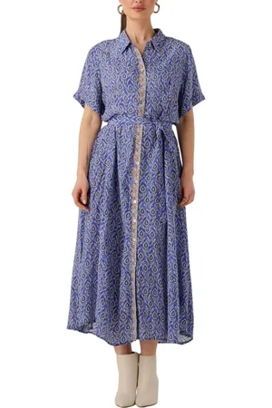 Lollys Laundry Damen, Kleider, Blau, XLGröße: