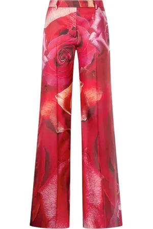 Roberto Cavalli Damen, Hosen, Rot, MGröße: