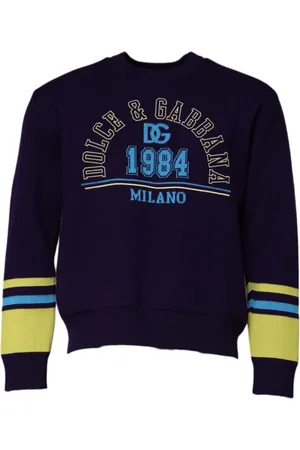Dolce & Gabbana Herren, Sweatshirts & Hoodies, Blau, MGröße: