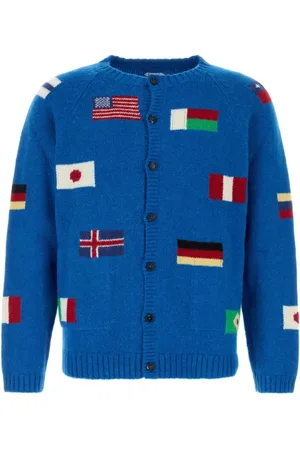 BODE Herren, Strickwaren, Blau, MGröße: