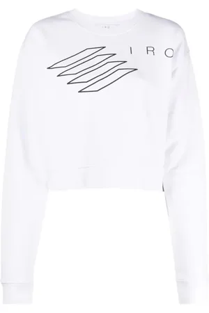 IRO Damen, Sweatshirts & Hoodies, Weiß, XLGröße: